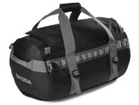 Небольшая дорожная сумка-рюкзак Skoda Travel Bag, Small, Black/Gray, артикул 000087300H