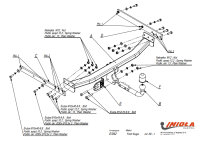 Прицепное устройство (фаркоп) Ford Kuga (2008-2013) E042
