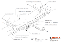 Прицепное устройство (фаркоп) Renault Symbol (1999-2008) R026