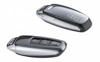 Пластиковая крышка для ключа Audi Rings Key Cover, Daytona Grey, артикул 4N0071208AZ7S Пластиковая крышка для ключа Audi Rings Key Cover, Daytona Grey, артикул 4N0071208AZ7S