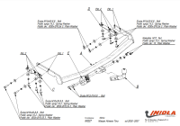 Прицепное устройство (фаркоп) Nissan Almera Tino V10 (2000-2006) N027