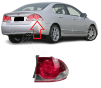 Фонарь задний правый Honda Civic (2005-2012) 3845880E