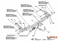 Прицепное устройство (фаркоп) Renault Scenic (2009-2016) R049