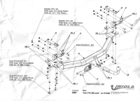 Прицепное устройство (фаркоп) Volvo S40 (1996-2004) V007