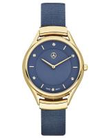 Женские наручные часы Mercedes-Benz Women’s Watch, Fashion Gold, Yellow gold-coloured / Blue, артикул B66953564 Женские наручные часы Mercedes-Benz Women’s Watch, Fashion Gold, Yellow gold-coloured / Blue, артикул B66953564