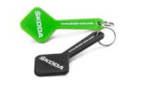 Брелок-ключ для корзин супермаркетов Skoda Chip to shopping cart - set 2 pcs, артикул 000087703KK