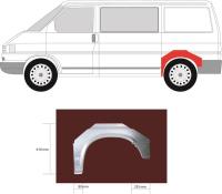 Арка задняя левая Volkswagen Transporter T4 (1990-2003) 9558591