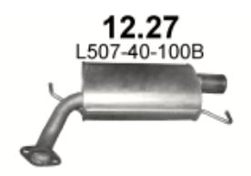 Глушитель Mazda 6 (2012-) 1227