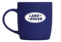 Фарфоровая кружка Land Rover Logo Mug, Soft-touch, 350ml, Dark Blue/White, артикул LGMA255NVA