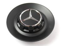 Набор из 4-х крышек ступицы колеса Mercedes Hub Caps Set, дизайн AMG, черный матовый, артикул A00040011009283 Набор из 4-х крышек ступицы колеса Mercedes Hub Caps Set, дизайн AMG, черный матовый, артикул A00040011009283