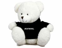 Мягкая игрушка медвежонок Haval Plush Toy Teddy Bear, White/Black, артикул FKTD700HLWB