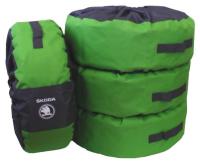 Комплект чехлов для колес легковых автомобилей Skoda, размер 14-18 дюймов, артикул SKD073901 Комплект чехлов для колес легковых автомобилей Skoda, размер 14-18 дюймов, артикул SKD073901