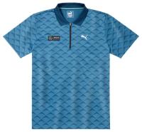 Мужская рубашка-поло Mercedes AMG Petronas Motorsport, Men's Polo Shirt, Blue, артикул B67995461