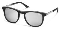 Женские солнцезащитные очки Audi Sunglasses e-tron, black/silver mirror lens, артикул 3112000300