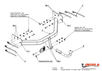 Прицепное устройство (фаркоп) Chrysler Pacifica CS (2003-2008) CH024