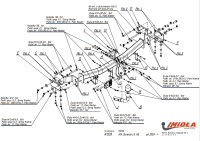 Прицепное устройство (фаркоп) Kia Sorento (2009-2015) K028