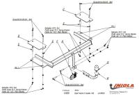 Прицепное устройство (фаркоп) Opel Vectra C (2002-2009) O026
