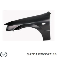 Крыло переднее левое Mazda 323 BJ (1998-2003) 454001