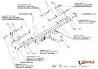 Прицепное устройство (фаркоп) Renault Fluence (2009-) R058