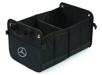Складной органайзер в багажник Mercedes-Benz Foldable Storage Box, Black SM, артикул FKSC0015MB