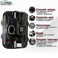 Бак топливный Hyundai Matrix (2001-2010) PFT-70LHM