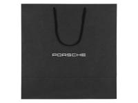 Бумажный подарочный пакет Porsche, черный, размер L: 35 x 35 x 16 см., артикул WAP050A250NPBL Бумажный подарочный пакет Porsche, черный, размер L: 35 x 35 x 16 см., артикул WAP050A250NPBL