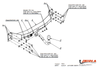 Прицепное устройство (фаркоп) Porsche Cayenne 957 (2007-2010) A015