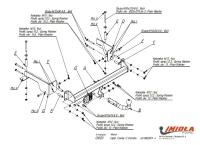 Прицепное устройство (фаркоп) Opel Combo B (1993-2001) O011