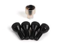 Комплект оригинальных секреток BMW Wheel Lock Set M12 x 1,5 мм., артикул 36132453959
