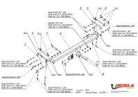 Прицепное устройство (фаркоп) Renault Koleos (2008-2016) R041