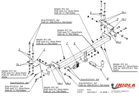 Прицепное устройство (фаркоп) Fiat Punto (1999-2005) F013