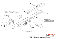 Прицепное устройство (фаркоп) Mercedes Vito W639 (2003-2014) M020