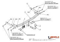 Прицепное устройство (фаркоп) Skoda Octavia A5 (2004-2013) Z011