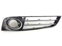 Заглушка (решетка) в бампер передний Audi A8 D4/4H (2010-2017) 0037994