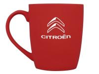 Фарфоровая кружка Citroen Logo Mug, Soft-touch, 360ml, Red/White, артикул AMC0A2574