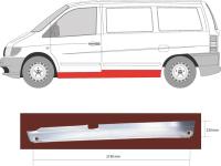 Порог левый Mercedes Vito W638 (1996-2003) 3541001