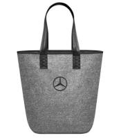 Женская сумка для покупок Mercedes-Benz Woman's Shopping Bag, Grey, артикул B66952989