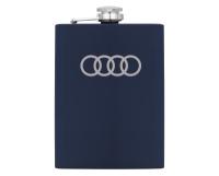 Фляжка Audi Flask, Stainless Steel, Soft-touch Coating, Dark Blue, артикул 32923A2540