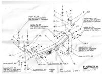 Прицепное устройство (фаркоп) SsangYong Kyron (2005-2015) S051
