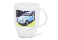 Фарфоровая кружка Volkswagen Mug Beetle, Pop-Art-Style V3, White, артикул 311069601A