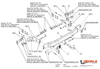 Прицепное устройство (фаркоп) Kia Sorento (2002-2009) K022