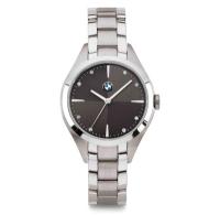 Женские наручные часы BMW Logo 3 Hand Watch, Ladies, Silver/Grey, артикул 80262473266