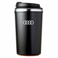 Термокружка Audi Rings Thermo Mug, Fix Mode, Black, 0.35l, артикул FKFFX365AIB
