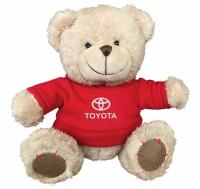 Мягкая игрушка медвежонок Toyota Plush Toy Teddy Bear, Beige/Red, артикул FKTD705TBR Мягкая игрушка медвежонок Toyota Plush Toy Teddy Bear, Beige/Red, артикул FKTD705TBR