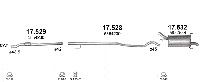 Глушитель Opel Corsa C (2000-2006) 17532