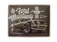 Металлическая пластина Ford Mustang The Boss Tin Sign, 30x40, Nostalgic Art, артикул NA23311