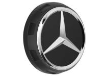 Колпачок ступицы колеса Mercedes Hub Caps, дизайн AMG, черный матовый, артикул A00040009009283 Колпачок ступицы колеса Mercedes Hub Caps, дизайн AMG, черный матовый, артикул A00040009009283