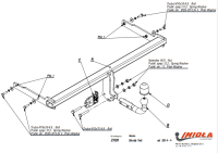 Прицепное устройство (фаркоп) Skoda Yeti (2009-) Z020