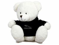 Мягкая игрушка медвежонок Jaguar Plush Toy Teddy Bear, White/Black, артикул FKTD700JRWB