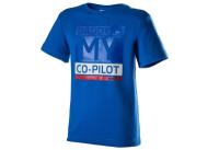 Футболка для мальчиков Skoda T-shirt Boys RS, Race Blue, артикул 5E0084220A287